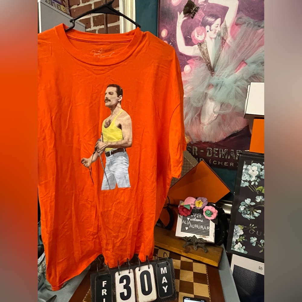 Freddie mercury vintage tie back
